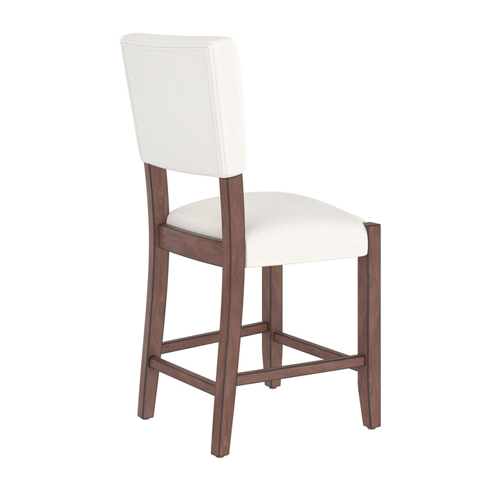 Mid Century Modern Bar Stools, Upholstered Counter Chairs