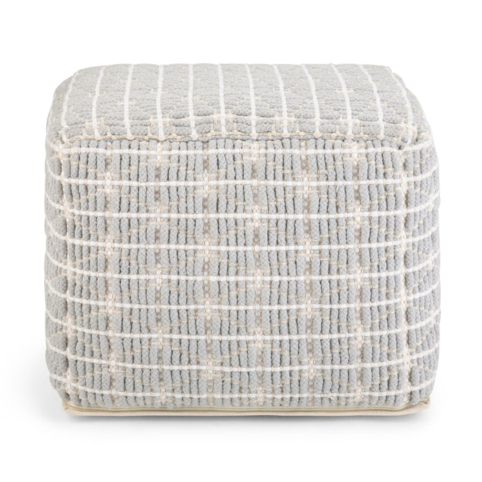 Noreen - Upholstered Square Pouf