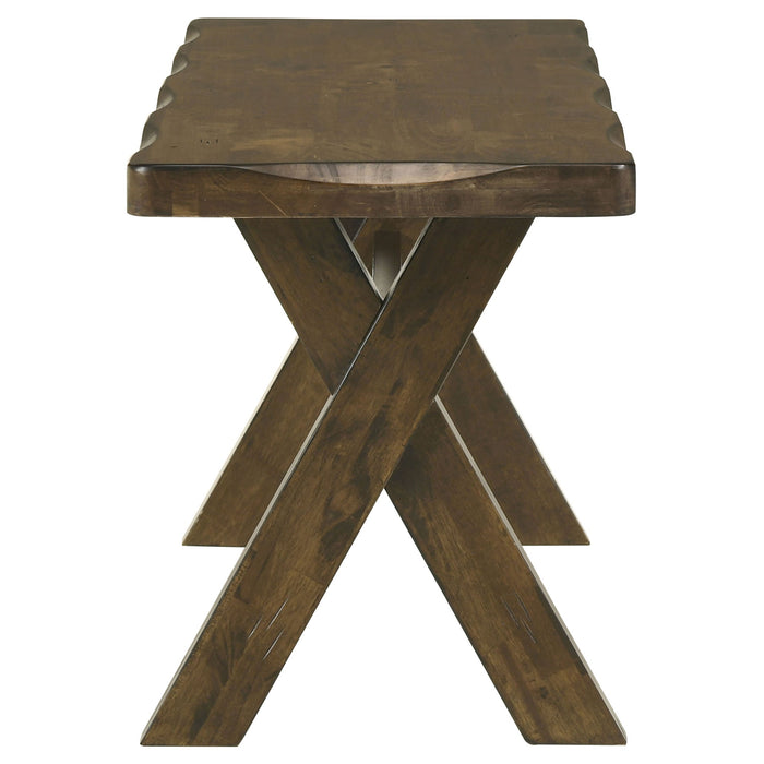 Knotty - Dining Bench - Brown