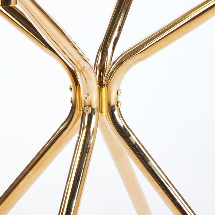 Compact Dining Table With Glass Top