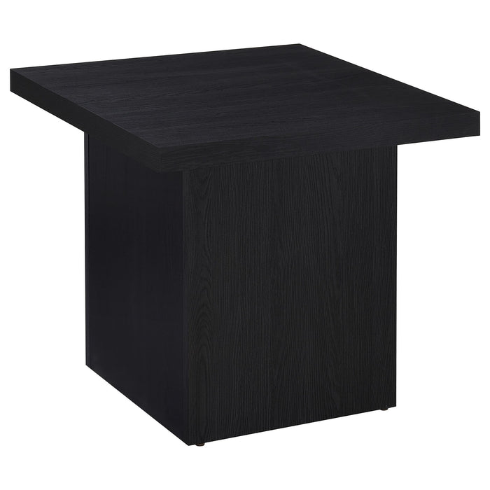 Caroline - 2 Piece Rectangular Coffee And End Table Set - Black