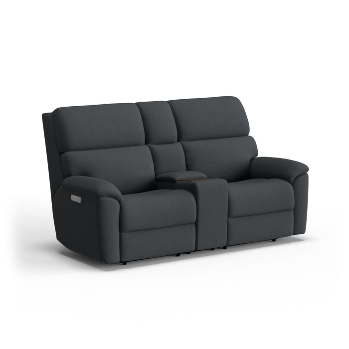 Porter - Power Reclining Loveseat With Console, Power Headrest, & Lumbar