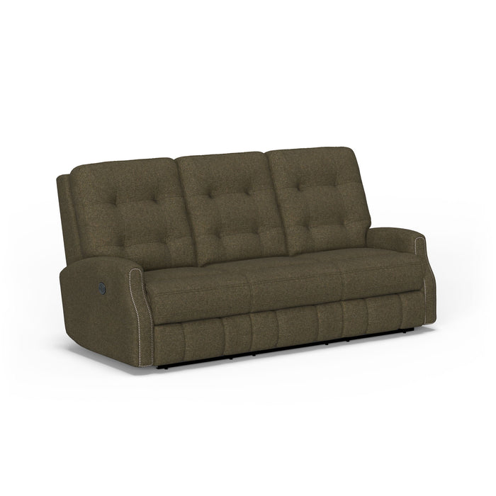 Devon - Reclining Sofa, Nailhead Trim