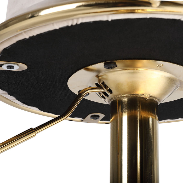 Unique Design Bar Chair, 360 Degree Rotation, Adjustable Height, Suitable For Dining Room And Bar