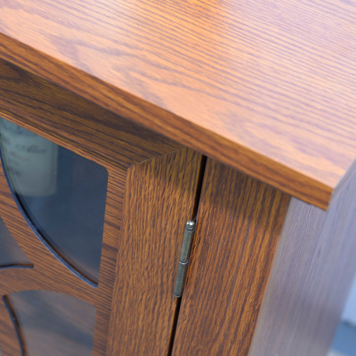 Spacious Sideboard With Adjustable Shelf Storage - Dark Oak