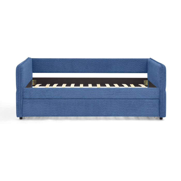 Upholstered Daybed With Pop Up Trundle