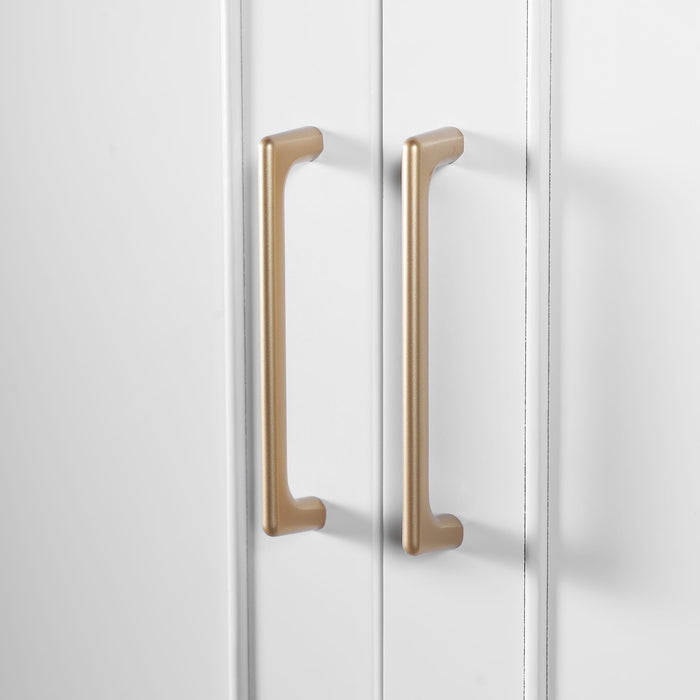 Freestanding Bathroom Cabinet With 3 Drawers, Adjustable Shelf, Soft Close Doors