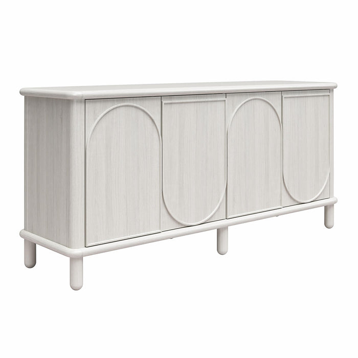 Selena - Credenza - Rustic White