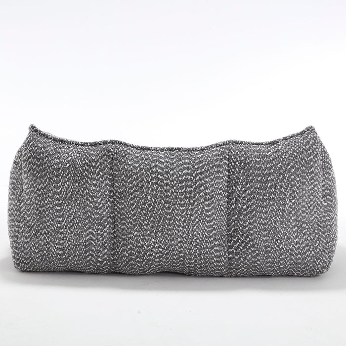 Comfortable Dual Beanbag Chair With High Resilience Foam Core For 2 People