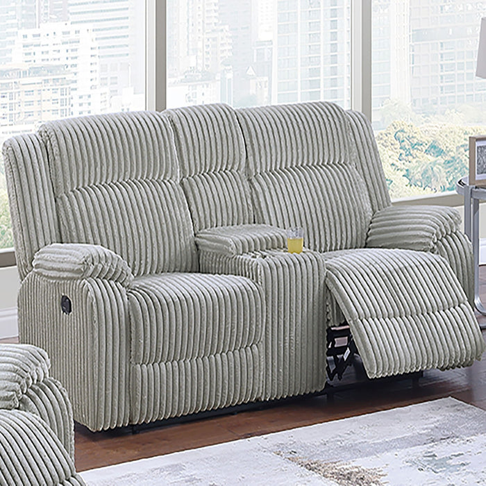Modern Living Room Set With Pillow Arms