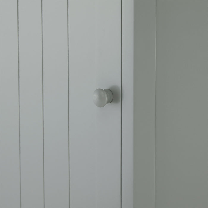 Bathroom Cabinet Triangle Corner Storage Cabinet With Adjustable Shelf Modern Style