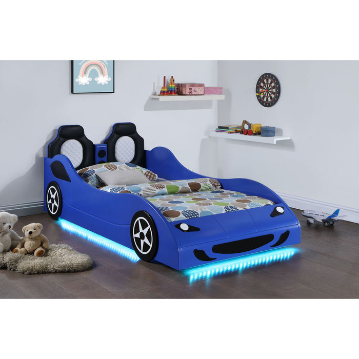 Solana - Race Car Bed With Underglow Lights