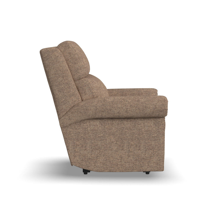 Bernard - Power Recliner With Power Headrest & Lumbar With Nailhed Trim
