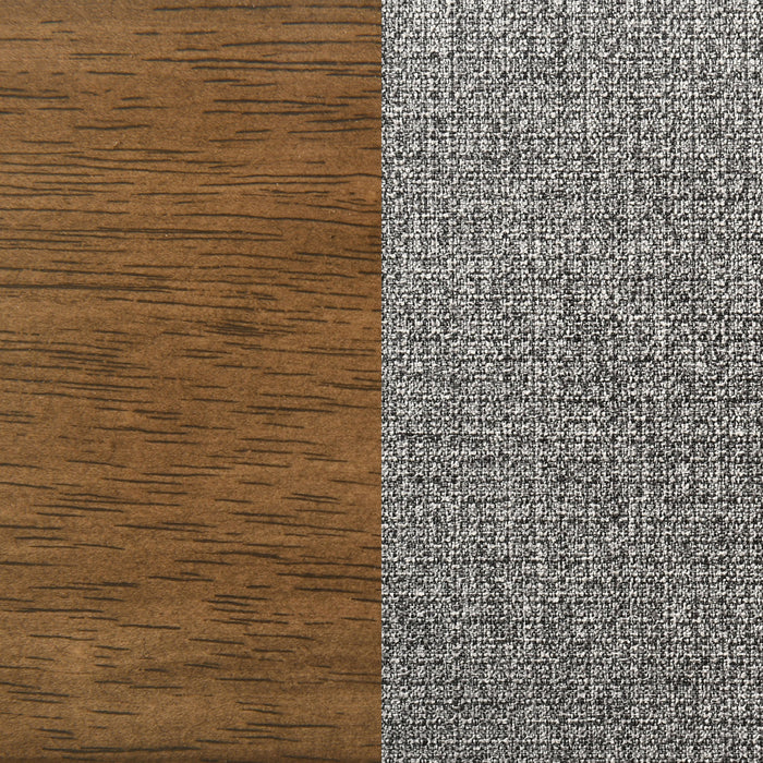 Hutchins - Dining Side Chair (Set of 2) - Gray / Brown