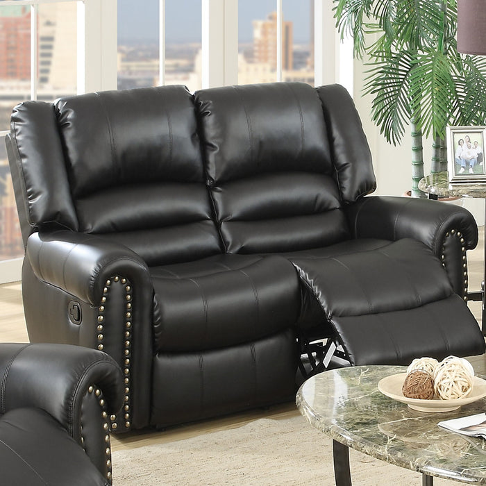 Modern Living Room Set With Nailhead Trim