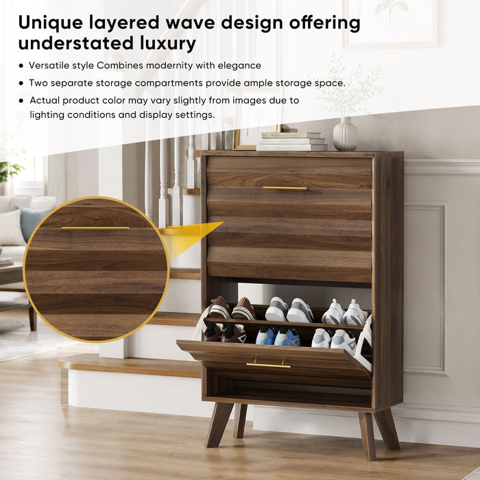 Flip Top Shoe Cabinet