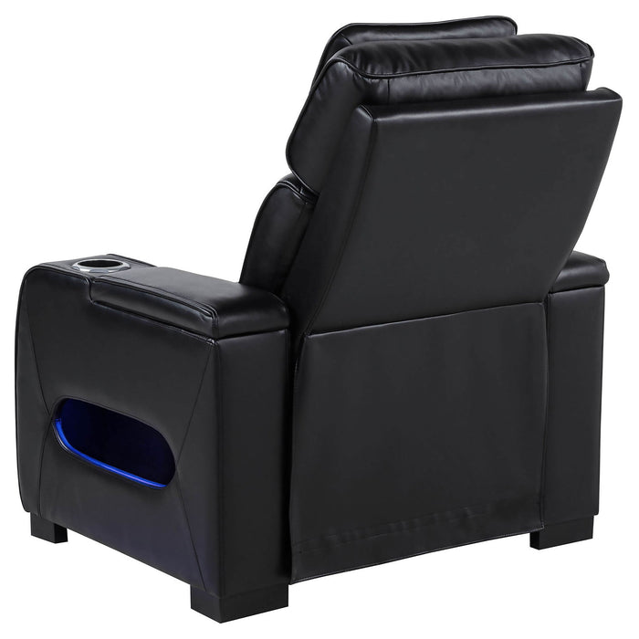Isadora - Power Recliner With Dual Power Adjustments - Black