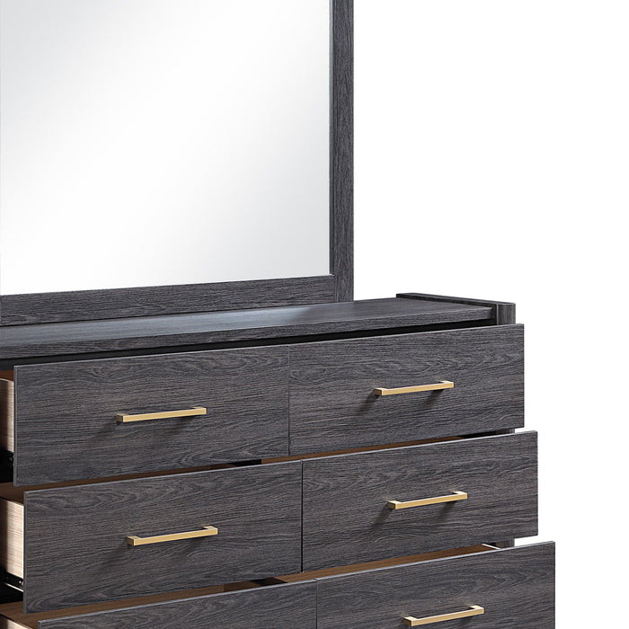 Clifton - 6 Drawer Dresser (Mirror Not Included) - Espresso