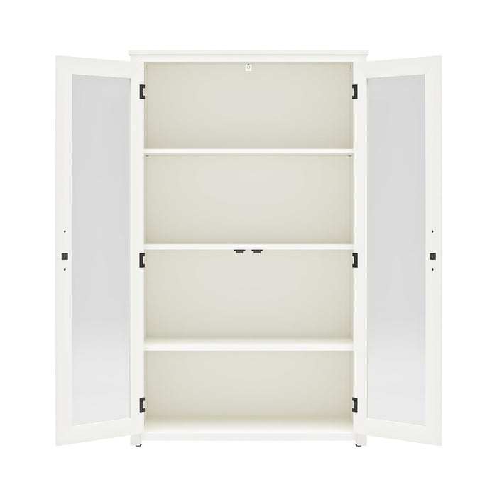 Lulu - Curio Cabinet - White Oak