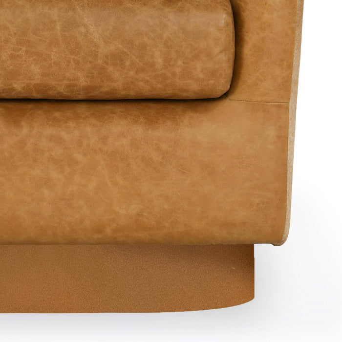 Lathe - Leather/Hide Accent Chair