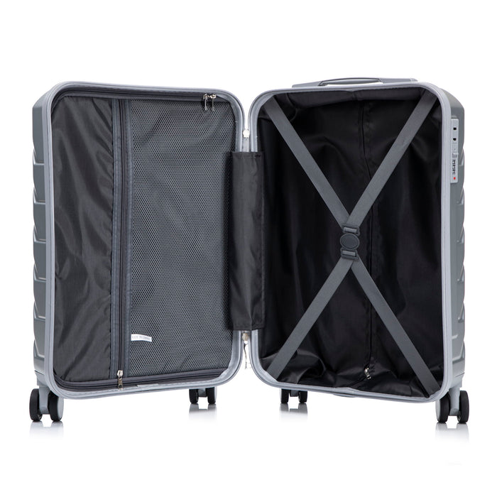 Hard Shell Travel Luggage With Scratch Resistant Surface