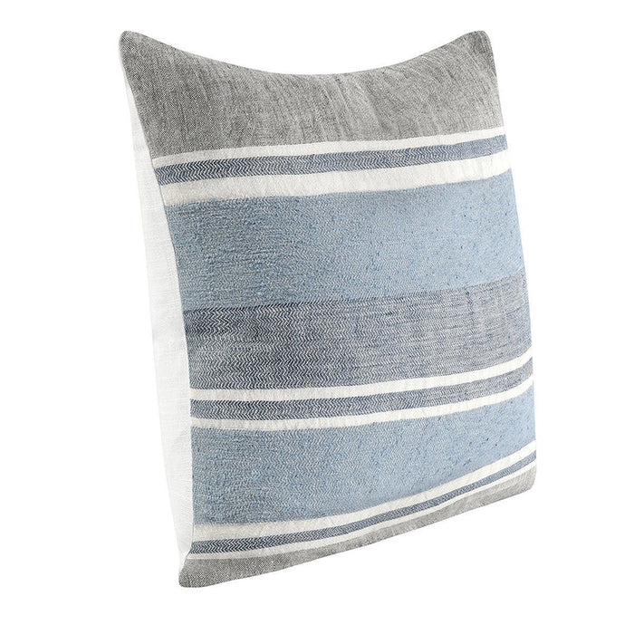 Lima - ST Pillow - Capri Blue / Dark Gray