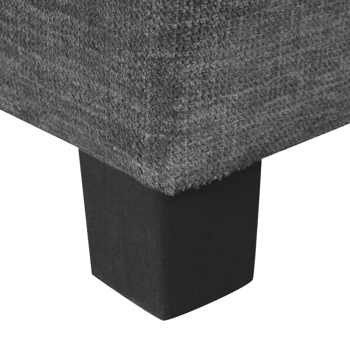 Contemporary U - Shaped Sectional Sofa With Movable Storage Ottoman