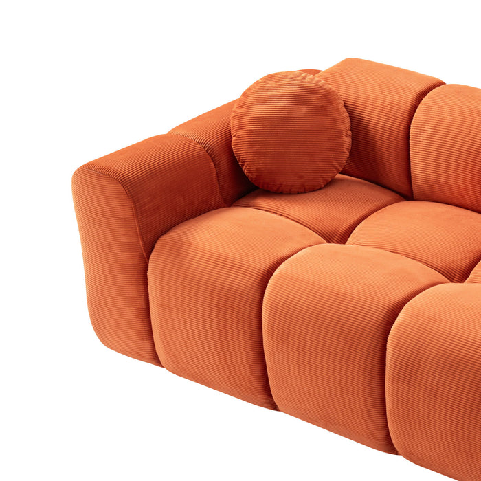 Extra Large Compression Sofa, Cloud Puff Couch For Living Room