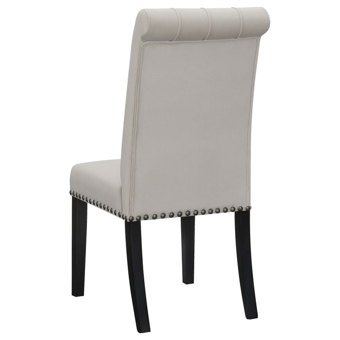 Tufted Side Chairs (Set of 2) - Gray