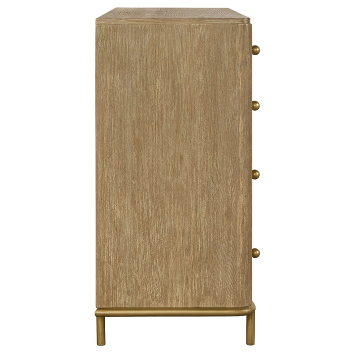 Stevie - Rectangular 8 Dresser - Sand
