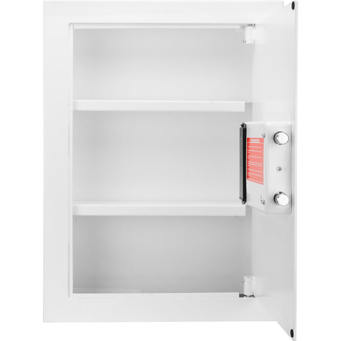 Biometric Wall Safe - White
