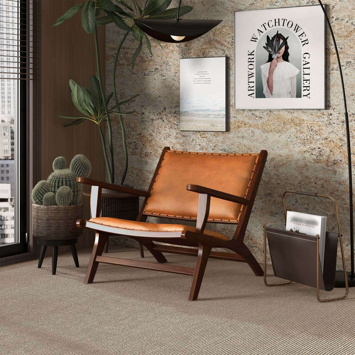 Daniel - Arm Chair - Brown / Tan