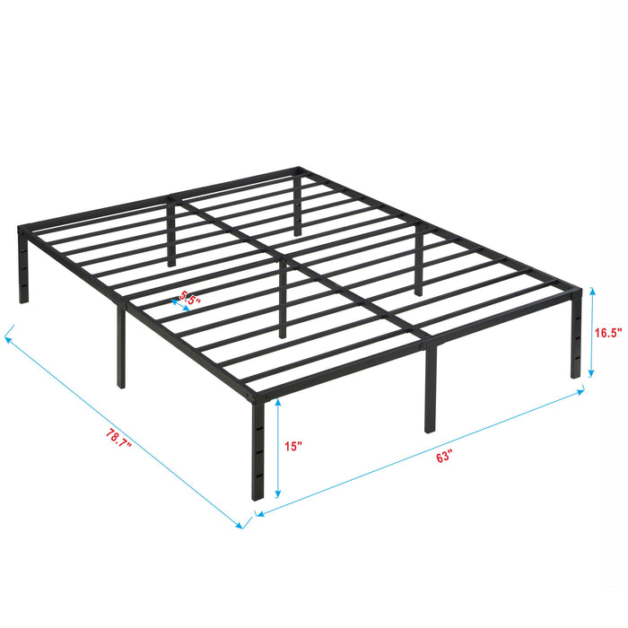 Queen Size With Quiet Support - Black