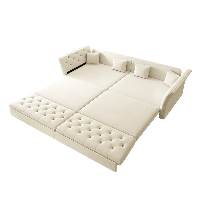 Oversize Pull Out Sofa Bed For Living Room
