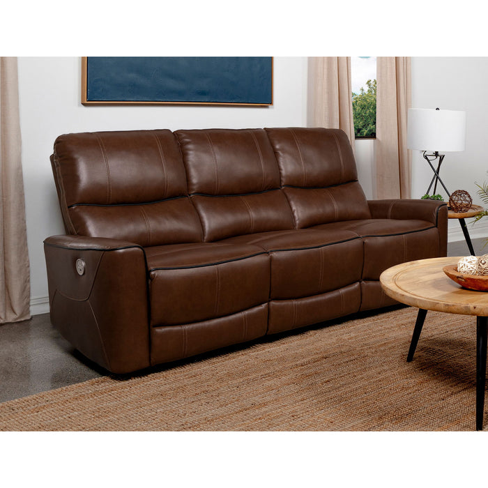 Ashland - Power Reclining Sofa With USB Charging
