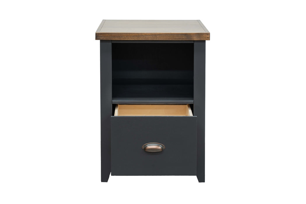 Drawer File - Black / Whiskey