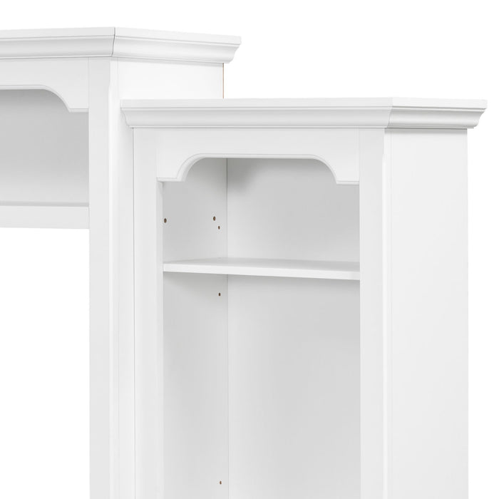 Extra Large TV Stand, Entertainment Center With Storage Cabinets