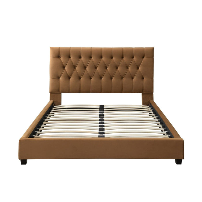 Donald - Mid-Century Modern Platform Bed