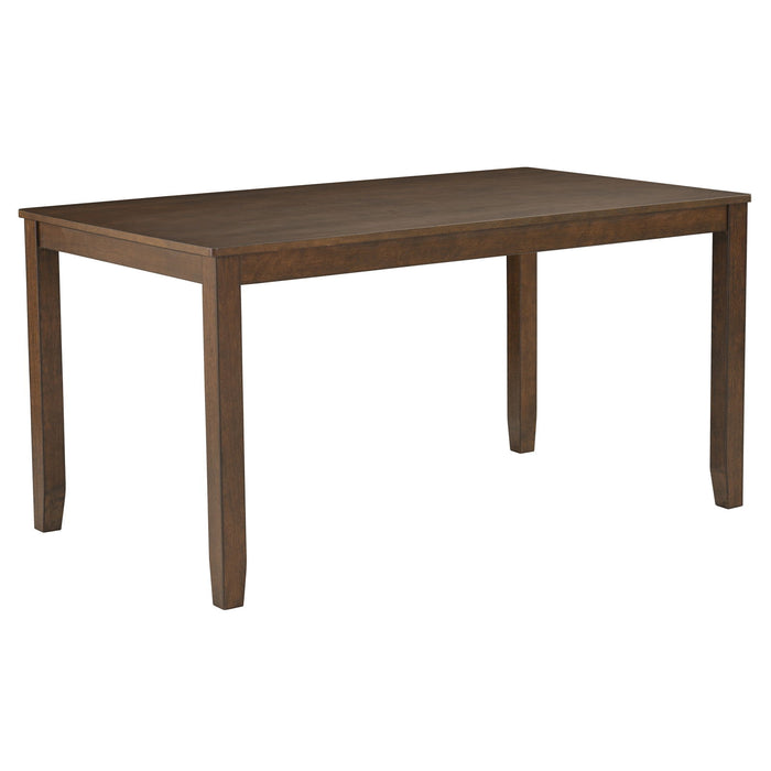 Modern Dining Table Set With Upholstered Chairs