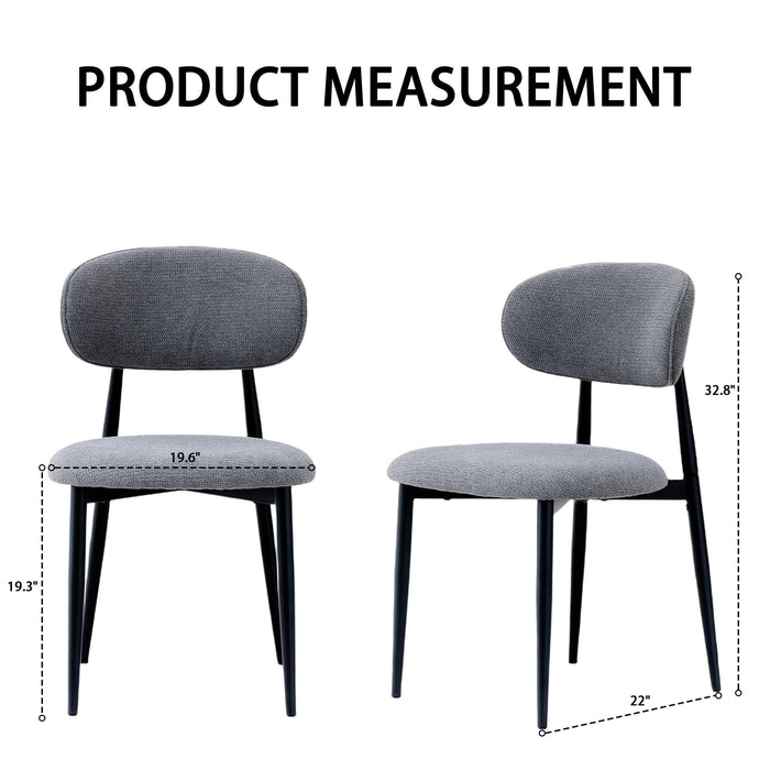 Dining Upholstered Side Chairs (Set of 2)