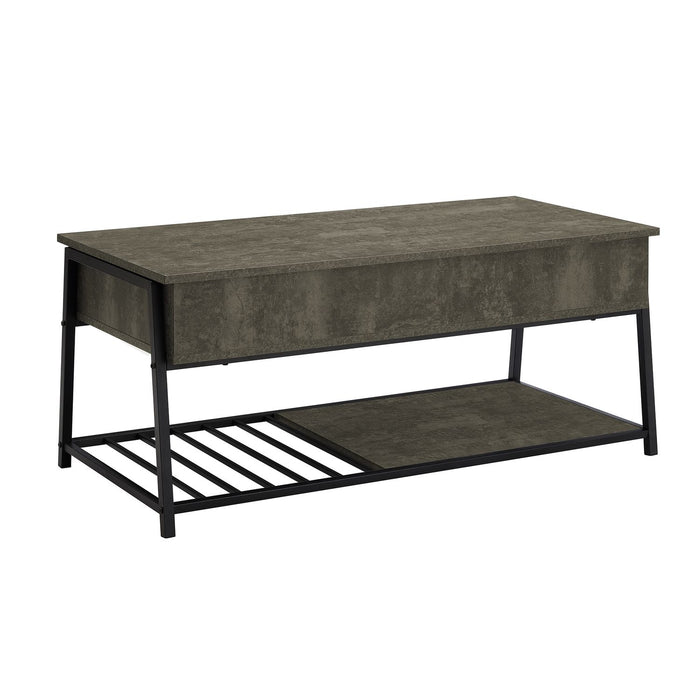 Contemporary Coffee Table, Lift Top, Rectangular
