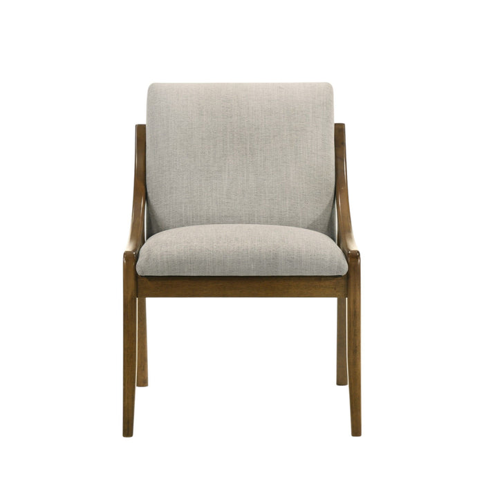 Danzel - Side Chair (Set of 2) - Gray / Oak