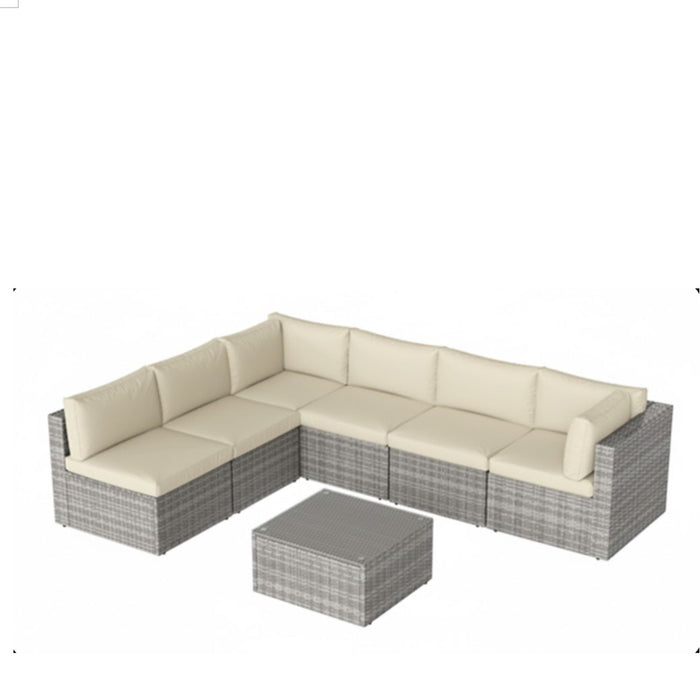 Modern Patio Set With Coffee Table