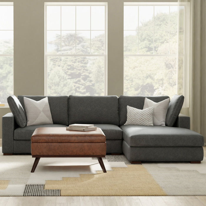 Charlie - Upholstered Deep Seater Sectional Sofa
