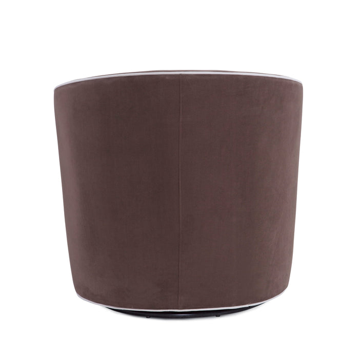 Kendall - Swivel Chair With Barrel Back Design