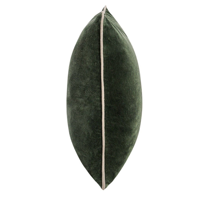 Heirloom Velvet - SLD Pillow - Forest Green