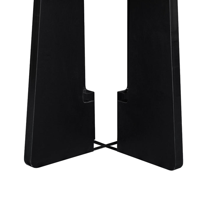 5 Piece Round Dining Table Set, Dining Table And 4 Upholstered Chairs For Dining Room, Kitchen Room, Living Room - White / Gray