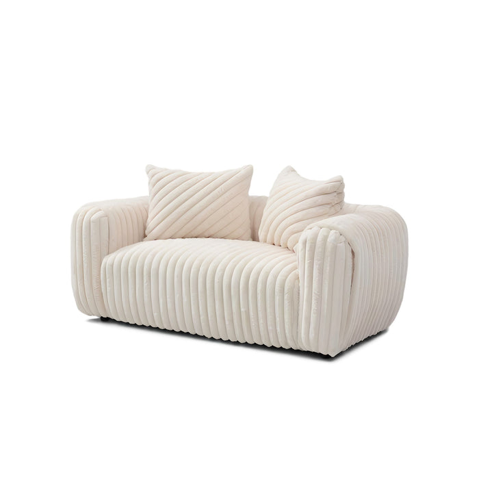 Cancun - Loveseat - White