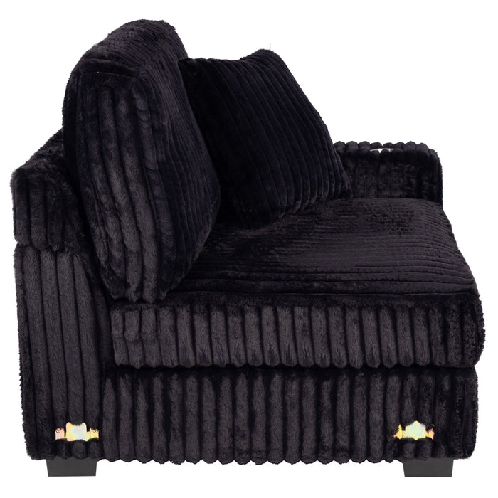 Contemporary Style Modular Sectional Sofa Set With USB, Cup Holder