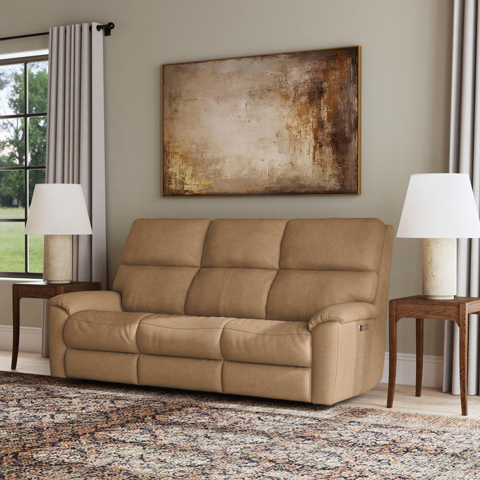 Porter - Power Reclining Sofa With Console, Power Headrest, & Lumbar